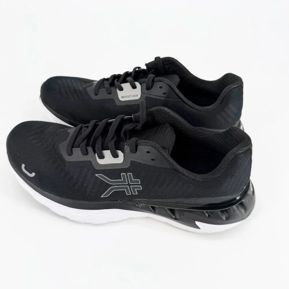 KURU Triple Max Men's 11 Black Running Walking Shoes Cushion Comfort NWOB